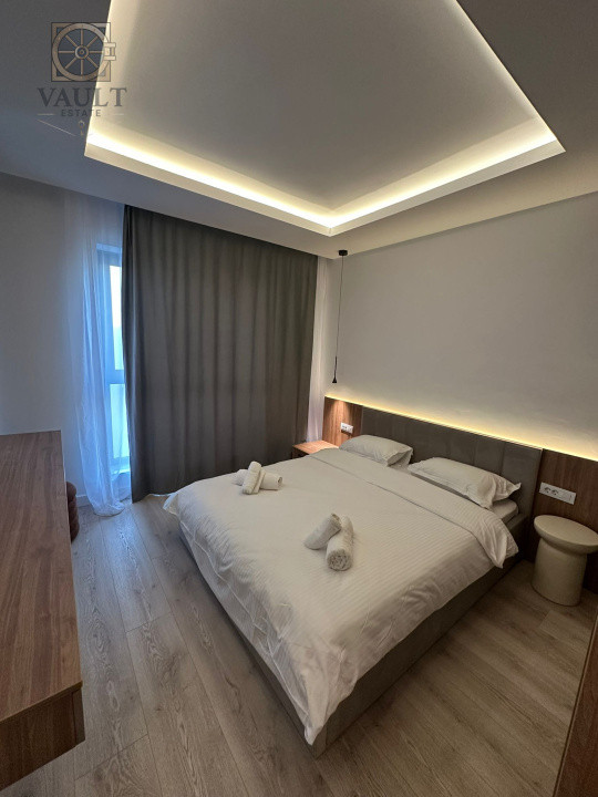 APARTAMENT 2 CAMERE-FINISAJE PREMIUM-MOBILAT UTILAT-PLAZA RESIDENCE