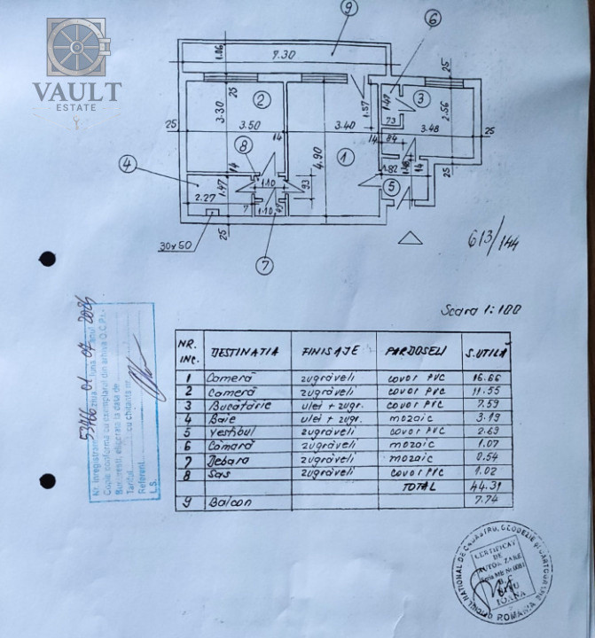 Apartament 2 camere Piata Progresul - centrala proprie