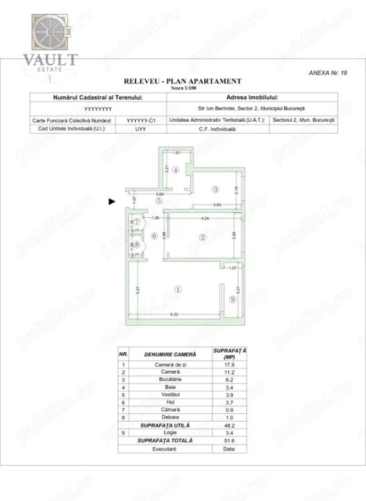 Apartament 2 camere Colentina