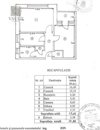 Apartament 2 camere Berceni