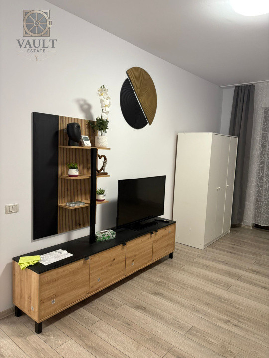 Garsoniera FINISATA/MOBILATA/UTILATA- zona linistita - Funeni