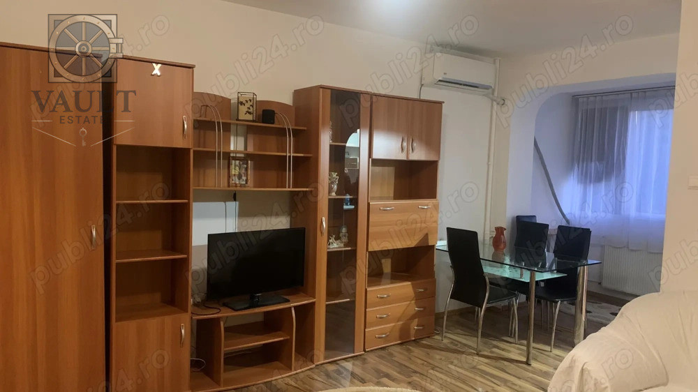 Garsoniera CF1 - 7  minute metrou - MOBILATA/UTILATA - Costin Georgian