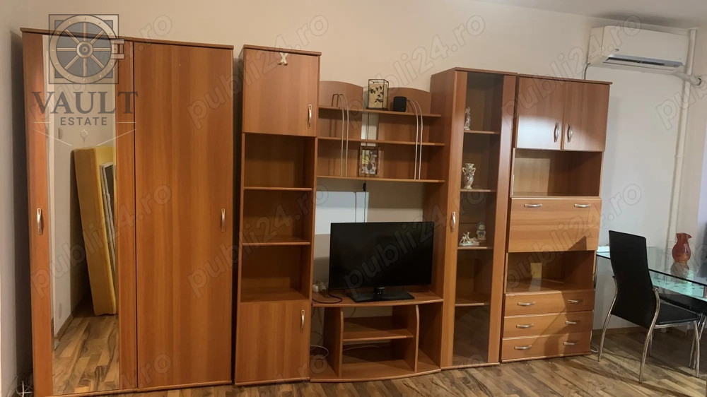 Garsoniera CF1 - 7  minute metrou - MOBILATA/UTILATA - Costin Georgian