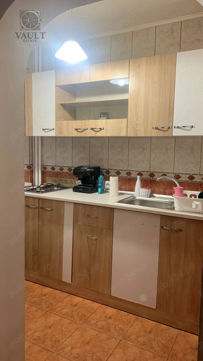 Garsoniera CF1 - 7  minute metrou - MOBILATA/UTILATA - Costin Georgian