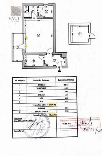 Garsoniera 43 mp- LUX - AFI COTROCENI 