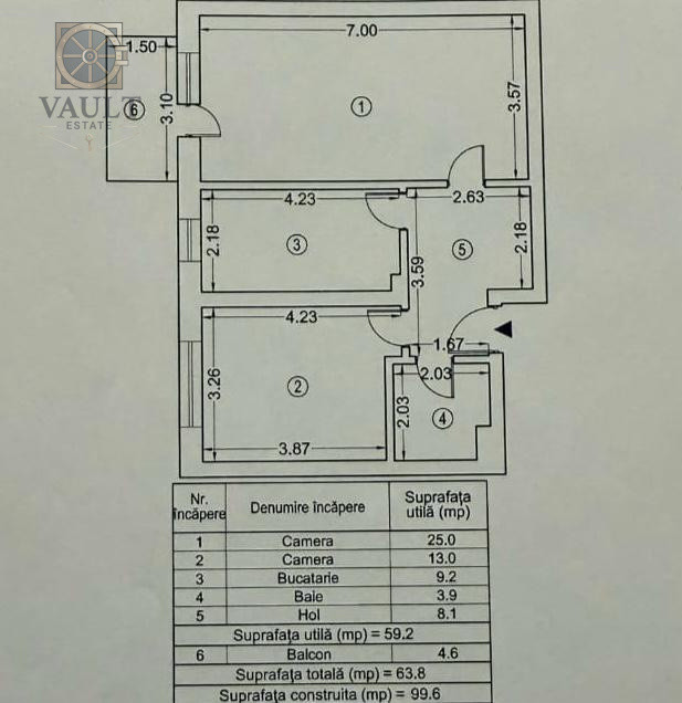 APARTAMENT 2 CAMERE-FINISAJE PREMIUM-MOBILAT UTILAT-PLAZA RESIDENCE