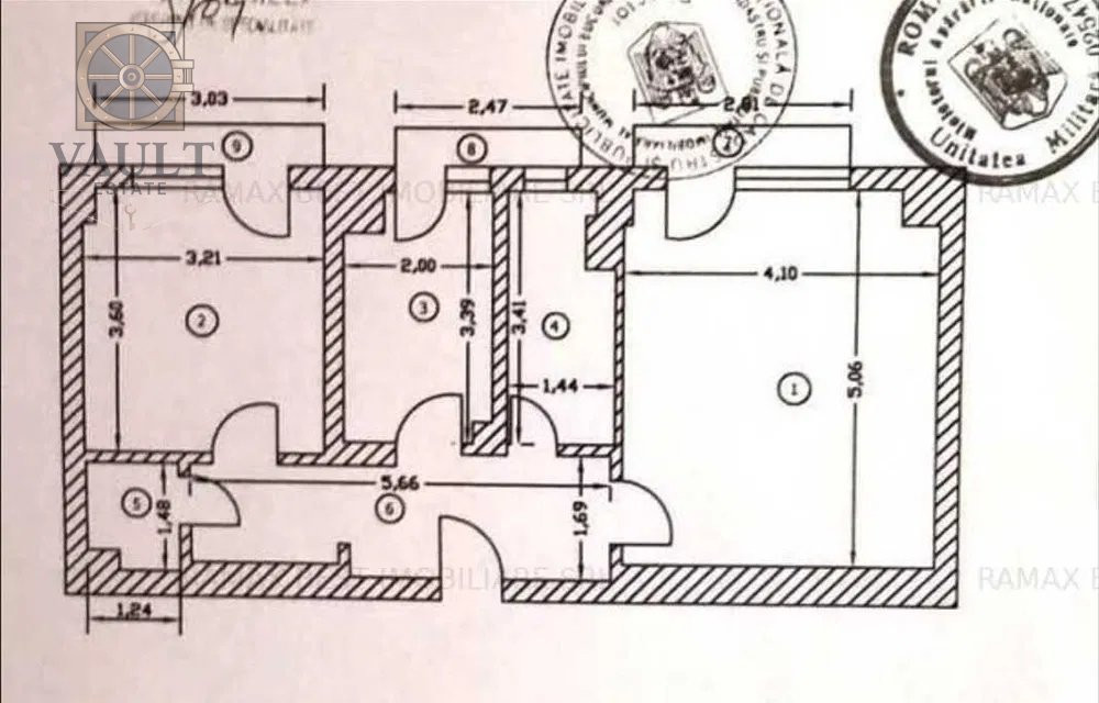 Apartament 2 camere-DECEBAL-ROND ALBA IULIA-renovat 2024