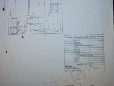 Apartament 2 camere -ETAJ 3 - BULEVARDUL UNIRII 
