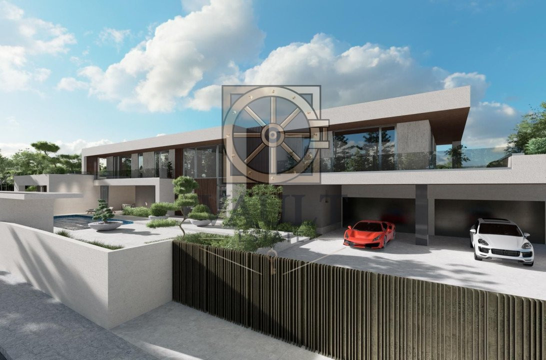 VILA DE LUX IN TUNARI - OTOPENI - 931 MP  - 3500 MP TEREN - PISCINA