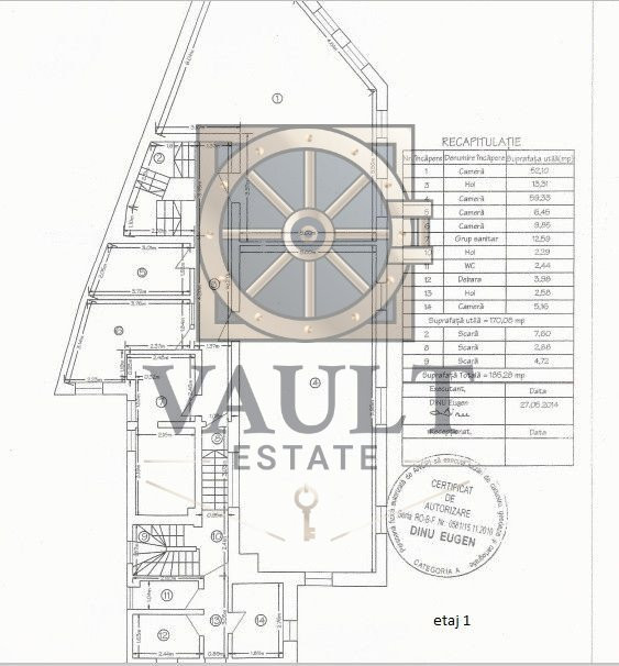 Casa INDIVIDUALA - S+P+1+M - 5 minute de metrou TINERETULUI