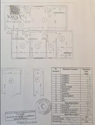 Apartament 4 camere - GARAJ + BOXA - zona PAJURA 