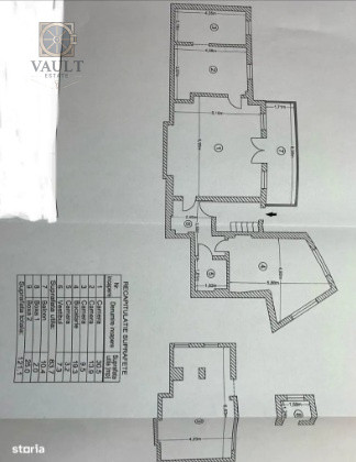 Apartament in vila- 84 mp - zona STIRBEI VODA 