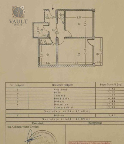 Apartament 2 camere-Decomandat-Soseaua Giurgiului