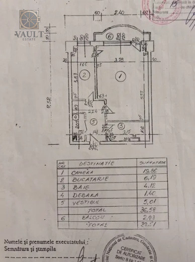 Garsoniera - DECOMANDATA - zona TRAFIC GREU 