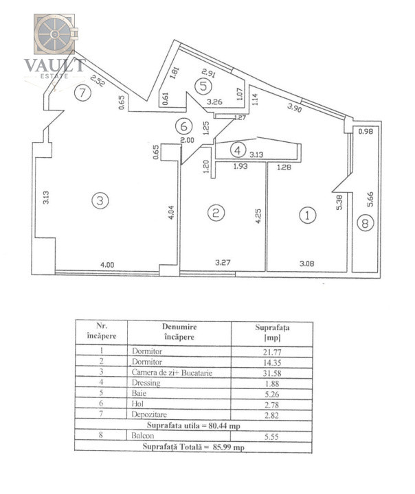 Apartament 3 camere - Casa Poporului - Unirii