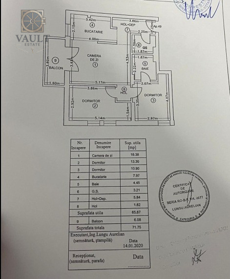 Apartament 3 camere - LA CHEIE - zona PIPERA / APPTOWN NORTH