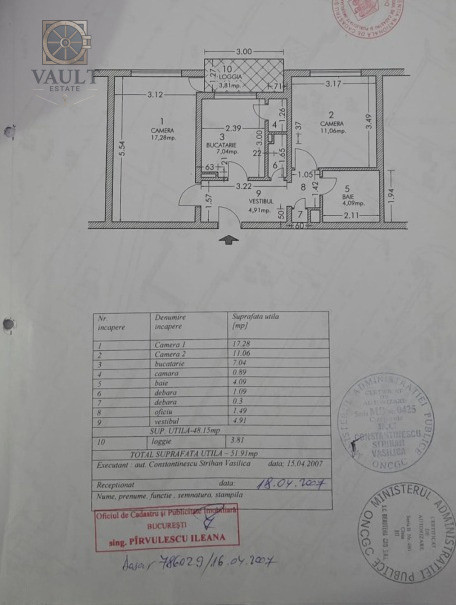 Apartament 2 camere - DECOMANDAT - zona UVERTURII