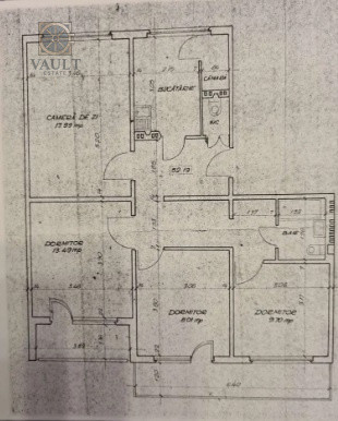 Apartament 4 camere - BLOC REABILITAT - 3 minute METROU VALEA IALOMITEI 