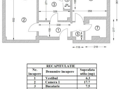 Apartament 2 camere -Parcul Circului 