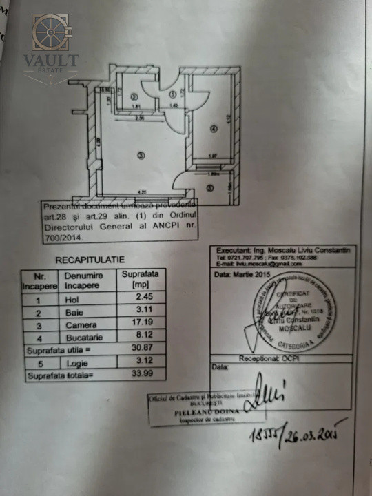 Garsoniera -34MP-Ozana 
