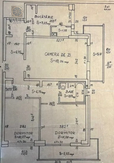Apartmanent 3 camere-Decomandat-Parcul Morarilor