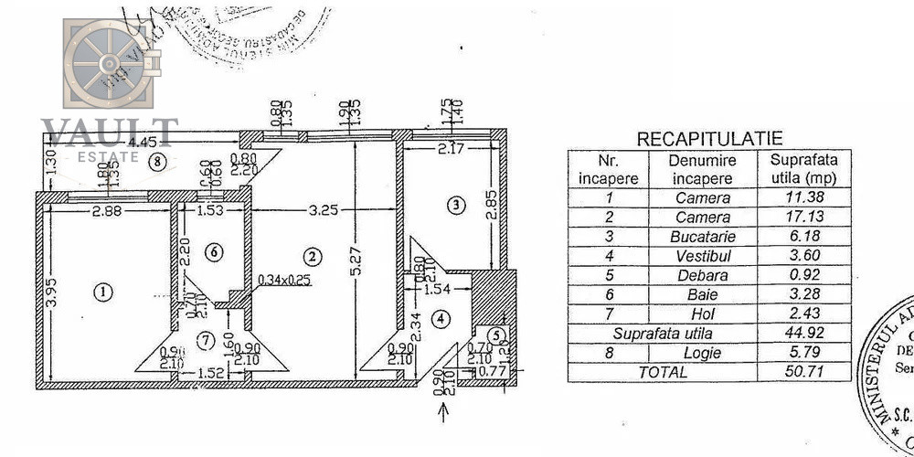 Apartament 2 camere Lujerului