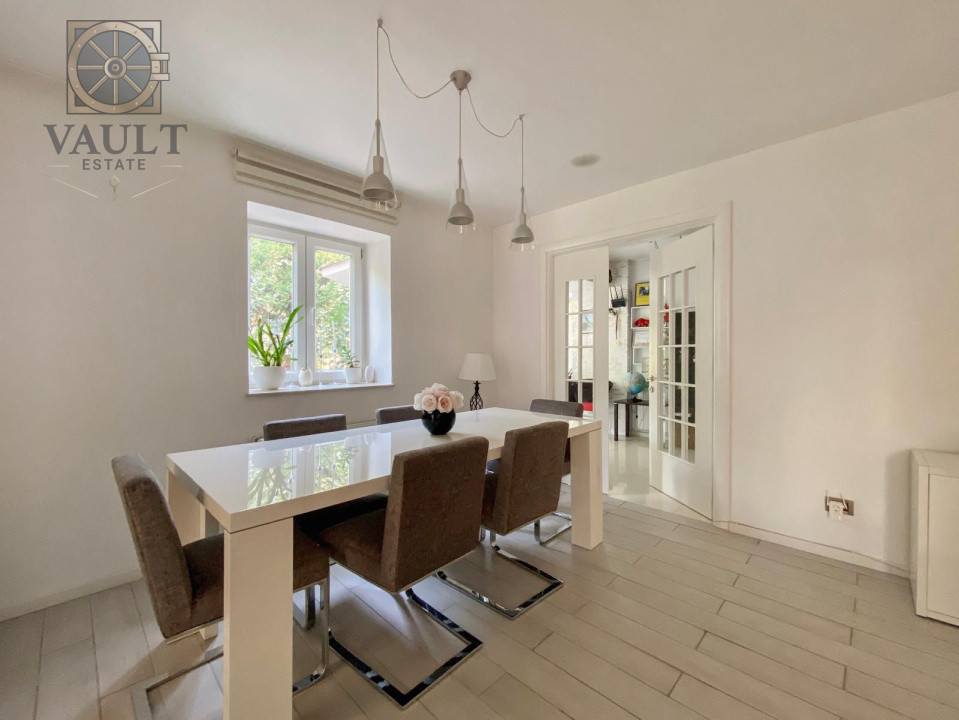 Vilă exclusivistă cu 7 camere și curte privată în Băneasa Park