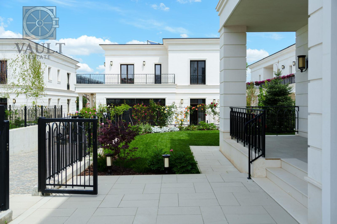 Vilă Modernă în Complex Rezidențial- Lux și Confort în Zona Pipera