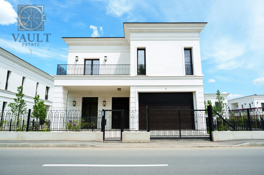 Vilă Modernă în Complex Rezidențial- Lux și Confort în Zona Pipera
