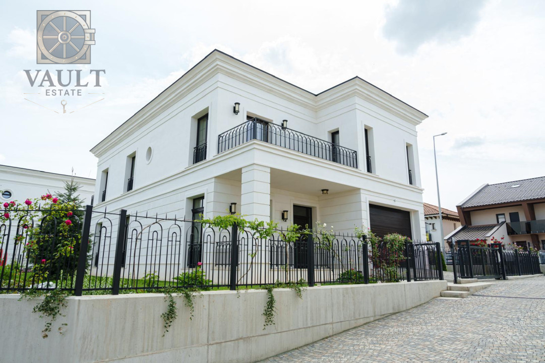 Vilă Modernă în Complex Rezidențial- Lux și Confort în Zona Pipera