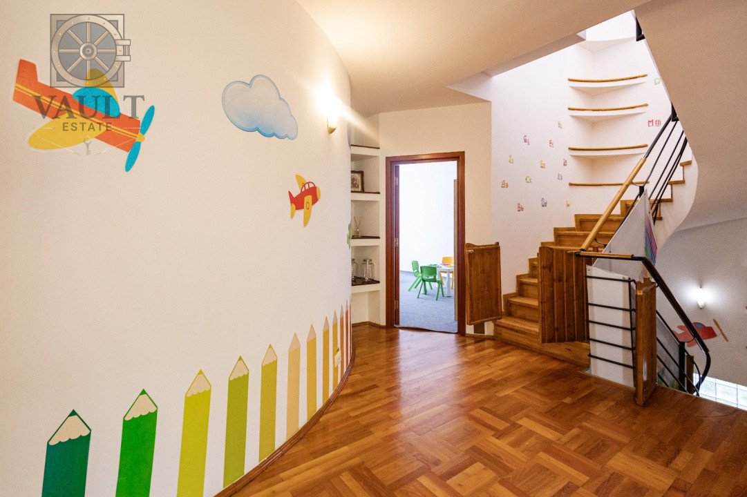 Vila de 12 camere - pretabila pentru gradinita/cantina/cofetarie  - Parcul Carol