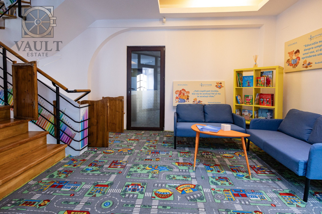 Vila de 12 camere - pretabila pentru gradinita/cantina/cofetarie  - Parcul Carol