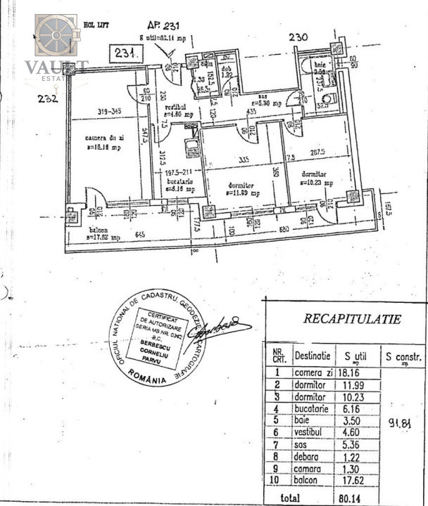 Apartament 3 camere - Doaman Ghica - Parc Plumbuita 