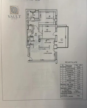 Apartament 3 camere - LA CHEIE - zona  PIPERA 