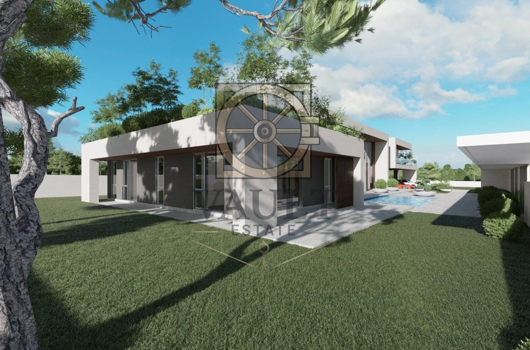 VILA DE LUX IN TUNARI - OTOPENI - 931 MP  - 3500 MP TEREN - PISCINA