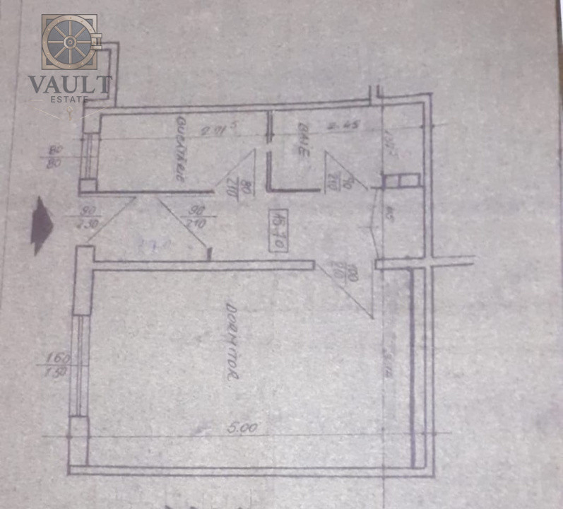 Garsonieră - 30 MP- 10 minute pana la metrou Nicolae Grigorescu 