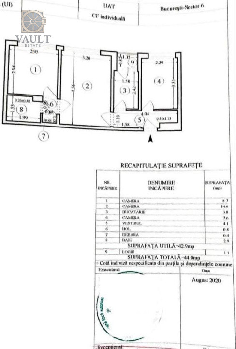 APARTAMENT 3 CAMERE - RENOVAT - DRUMUL TABEREI FAVORIT