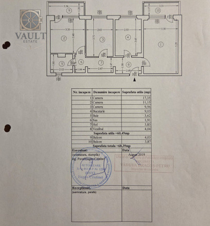 Apartament 3 camere - DECOMANDAT - mobilat/utilat 2 balcoane - Pantelimon 