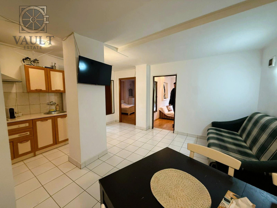 Apartament 3 camere - FINISAT - mobilat/utilat - Romana risc 1