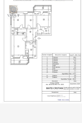 APARTAMENT 4 CAMERE-RAHOVA-TEIUS-SOSEAUA ALEXANDRIEI-2 BAI-2 BALCOANE