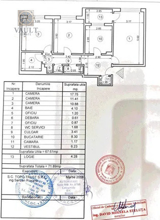 Apartament 3 camere Aparatorii Patriei-Bloc Anvelopat-Spitalul Clinic de Urgență