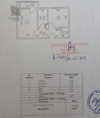 Apartament 2 camere - MOBILAT/UTILAAT - Decomandat - BERCENI/LAMOTESTI