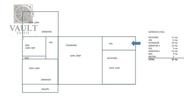 Apartament 3 camere - 5 minute de metrou - Dristor