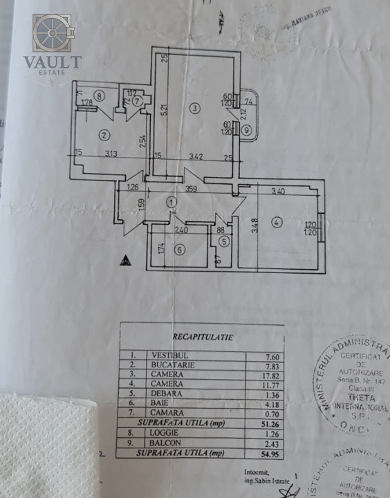 Apartament 2 camere Baicului-Centrala Proprie-Decomandat-2 Balcoane