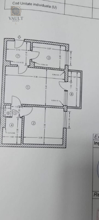 Apartament 2 camere - 50.75mp-Titan -1 Decembrie 1918 