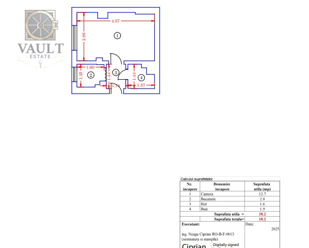 Studio - LA CHEIE - zona IZVOR/ NATIUNILE UNITE 
