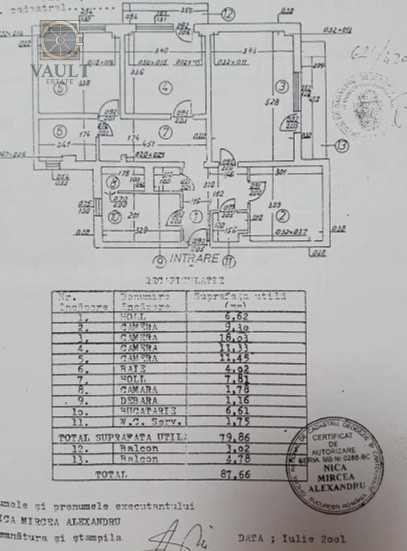 Apartament 4 camere Pantelimon-Decomandat-2 Balcoane-Spitalul Malaxa