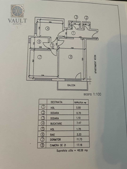 2 camere - Baba Novac - vedere panoramica spre parcul I.O.R.
