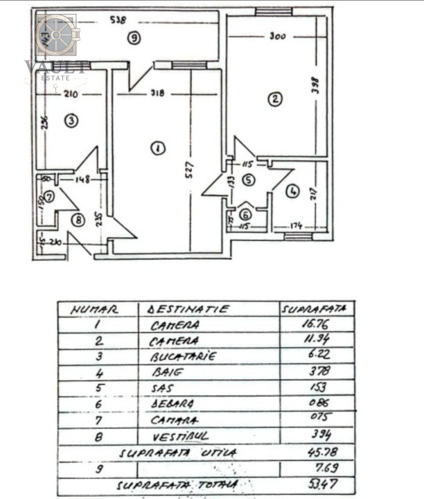 Apartament 2 camere - BLOC ANVELOPAT - zona ALEXANDRU OBREGIA 