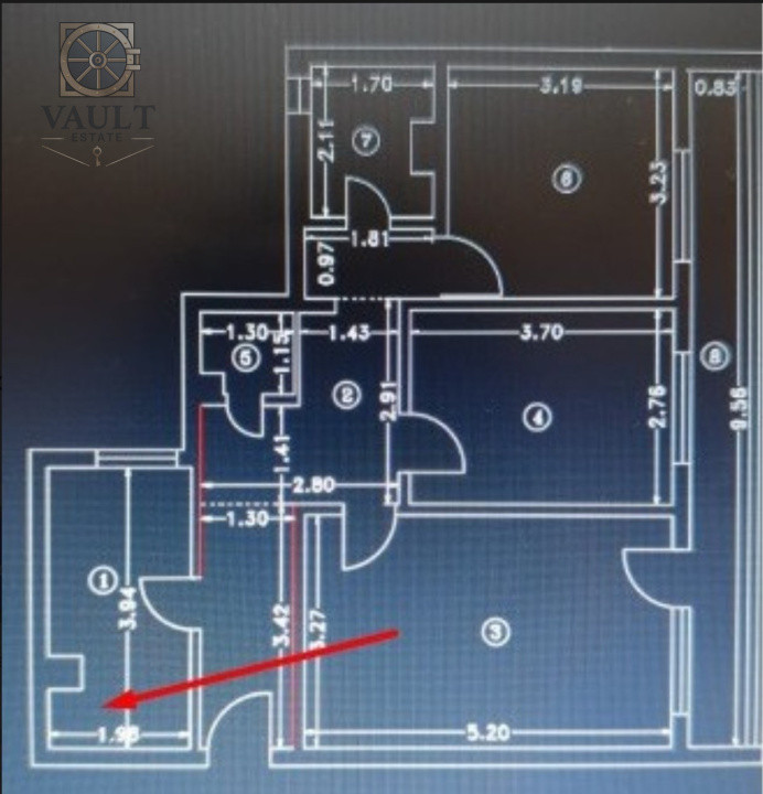 3 camere decomandat - ETAJ 2 - BLOC ANVELOPAT - zona GIURGIULUI 